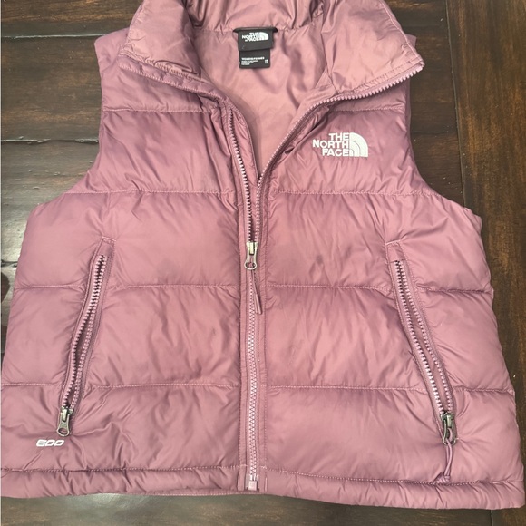 The North Face Mauve Puffer Vest - Picture 2 of 3